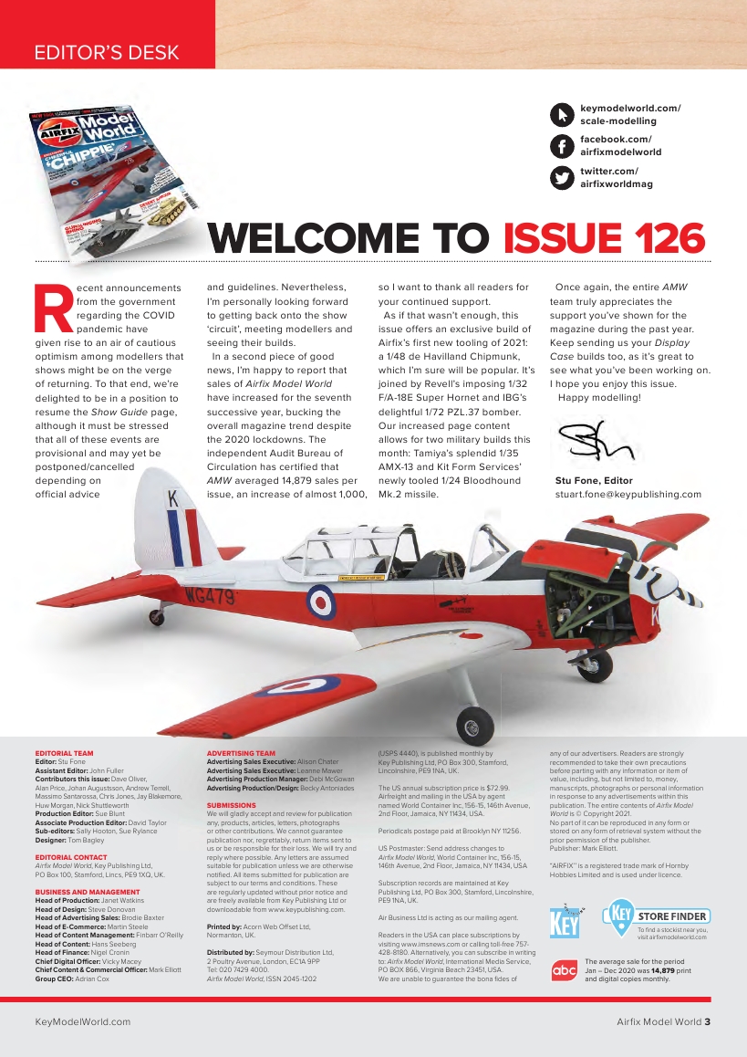 Airfix Model World 126 2021-5